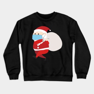 Masked Santa Claus Crewneck Sweatshirt